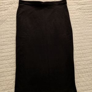 H&M cotton pencil skirt